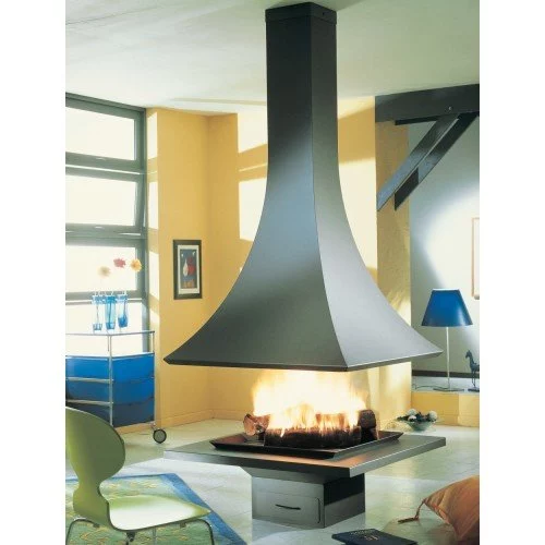 Камин JC Bordelet Julietta 985 centrale 100 (центральный открытый 100x100 см)