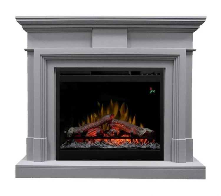 Каминокомплект Coventry Gray - Серый с очагом Symphony 26'' DF2624-L