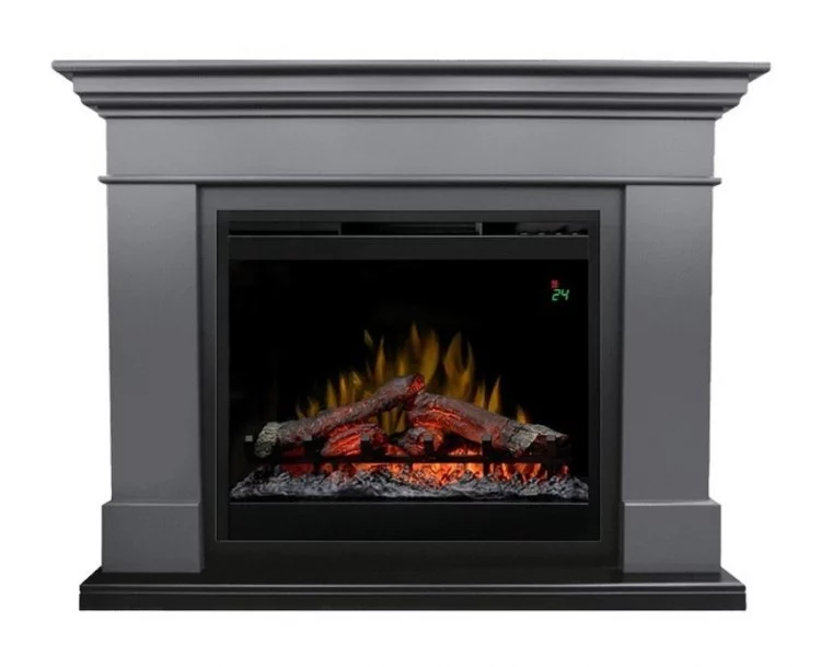 Каминокомплект California Graphite Gray - Серый графит с очагом Symphony 26'' DF2624-L