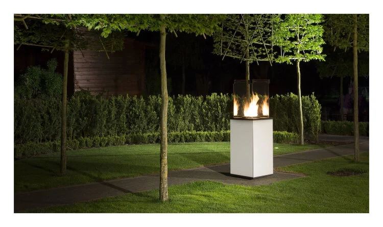Газовый нагреватель Kratki PATIO mini, S (сталь) с пультом ДУ