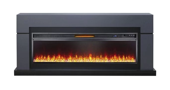 Портал Lindos Graphite Grey под очаг Vision 60 LED