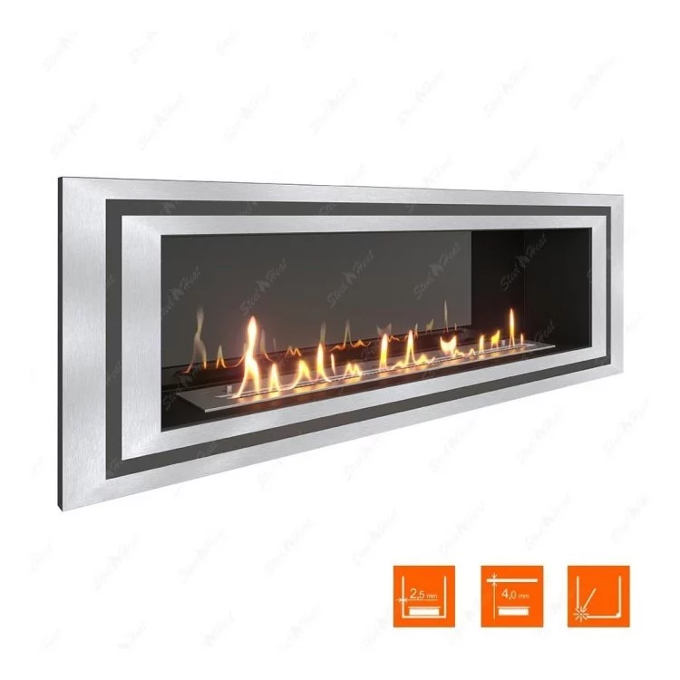 Биокамин в нишу SteelHeat GRAND-D 1500 XL (Стемалит)