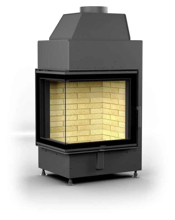 Каминная топка АСТОВ П2С 600 L (левая)