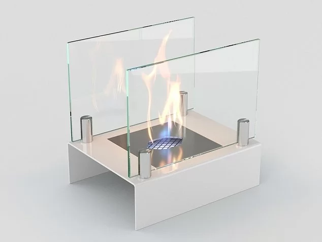 Биокамин Lux Fire Арлекино S белый