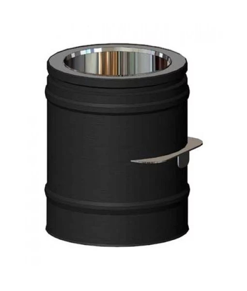 Шибер Schiedel Permeter 25 черный, D 150/200 мм
