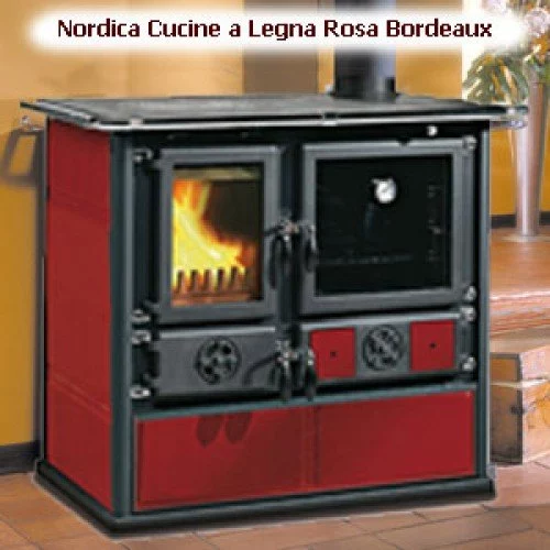 Отопительно-варочная печь La Nordica TermoRosa D.S.A.