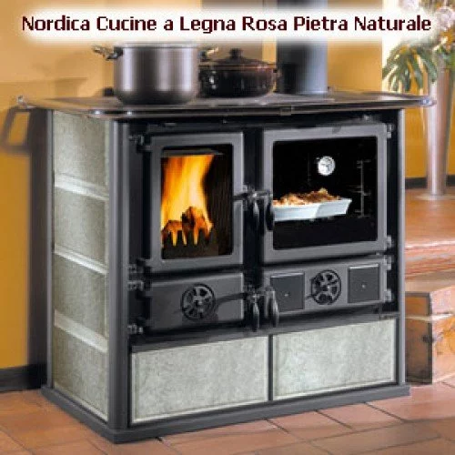 Отопительно-варочная печь La Nordica TermoRosa D.S.A.