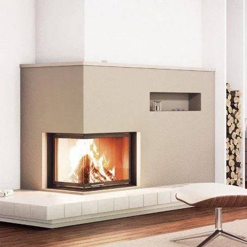 Каминная топка Hoxter Ecka 76/45/57Lh (Rh) Чугунный дымосборник