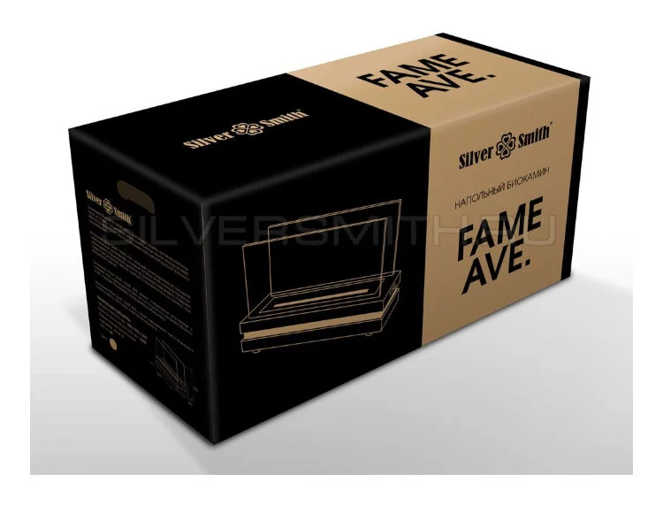 Биокамин Silver Smith FAME AVE 700 Black