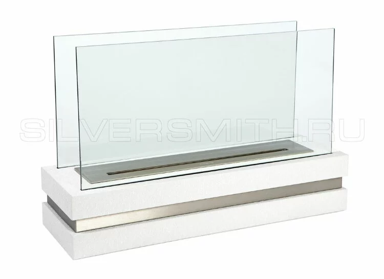 Биокамин Silver Smith FAME AVE White