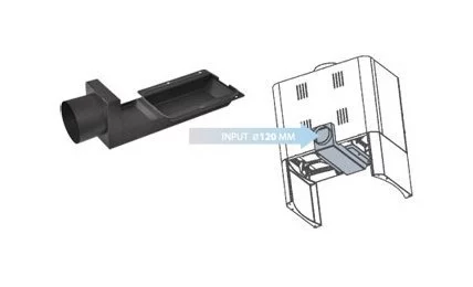 Печь LCI 7 GFLR Stove, два боковых стекла (Liseo Castiron)