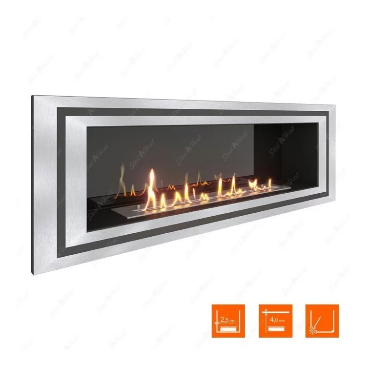 Биокамин в нишу SteelHeat GRAND-D 1800 (Стемалит)