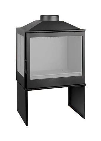 Печь LCI 5 GFL Stove, стекло слева (Liseo Castiron)