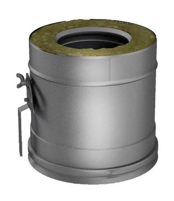 Задвижка поворотная с механизмом фиксации D200/300, AISI 321/304 (Вулкан)