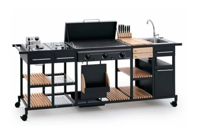 Газовый гриль Mr. Chef, модуль Гриль (Palazzetti)