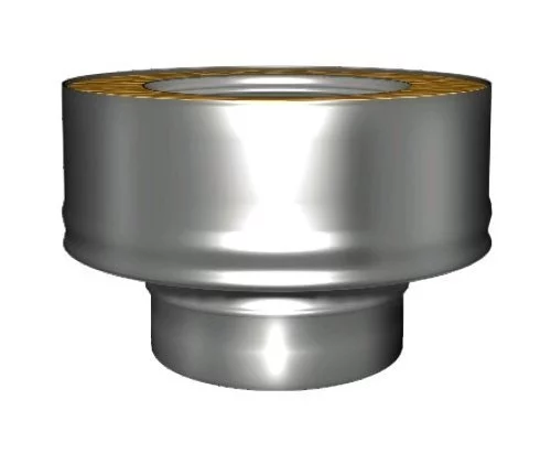 Переходник моно-термо с D200 на D200/300, AISI 321, 0,8 мм/304 (Вулкан)