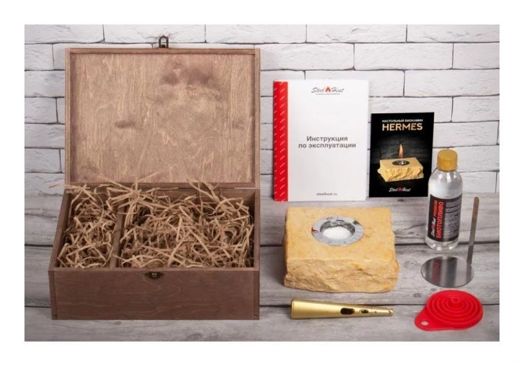 Подарочный набор SteelHeat PREMIUM BOX HERMES + деревянная коробка + стартовый комплект Подарочный набор SteelHeat PREMIUM BOX HERMES + деревянная коробка + стартовый комплект