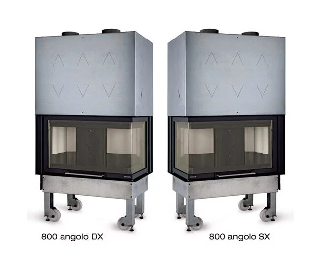 Каминная топка La Nordica Monoblocco 800 Angolo DX