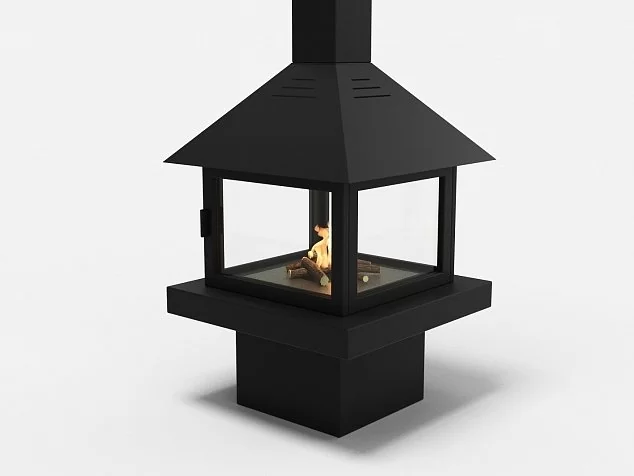 Биокамин Островной Good Fire Куб 850