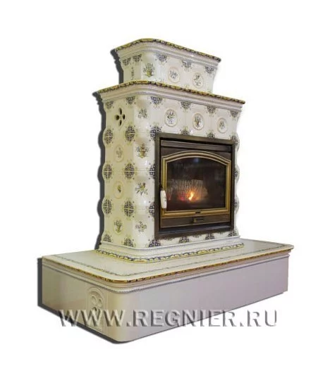 Изразцовая печь камин Regnier Перрин / Perrine