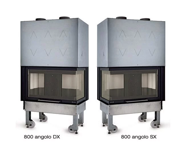 Каминная топка La Nordica Monoblocco 800 Angolo SX