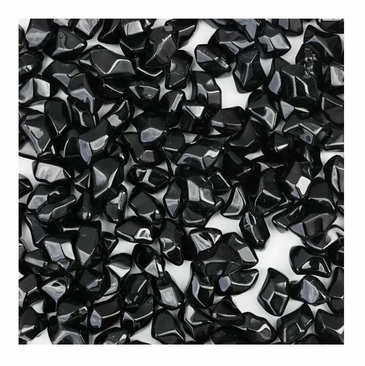 Декоративные элементы Kratki Fire Glass КРИСТАЛЛ черный (1 кг)