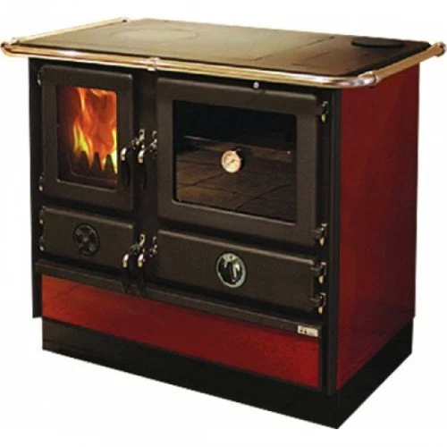 Отопительно-варочная печь с водяным контуром MBS Thermo Magnum Red R