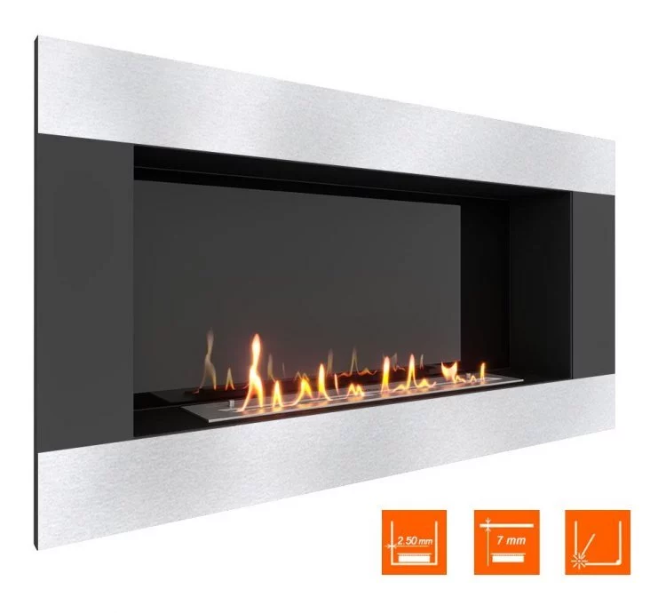Биокамин в нишу SteelHeat GRAND-H 1200 (Стемалит)