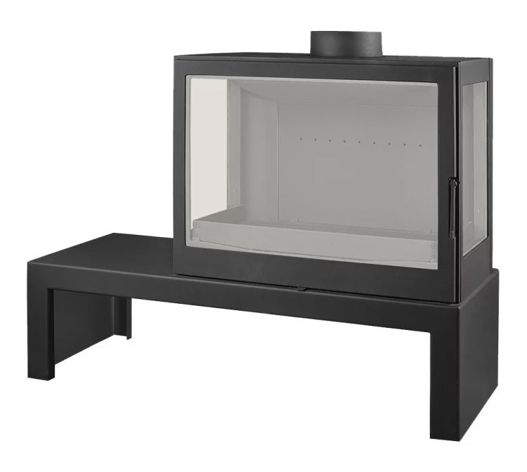 Печь LCI 7 GFLR Table, два боковых стекла (Liseo Castiron)