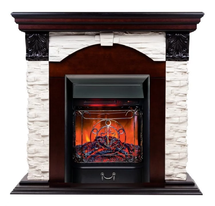 Электрокамин RealFlame Dublin Lux AO с Majestic Lux BR S