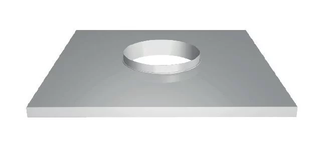 Фланец с изоляцией 720х720 D115/210, AISI 304 (Вулкан)