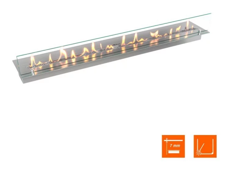 Топливный блок SteelHeat LINE GLASS 1100