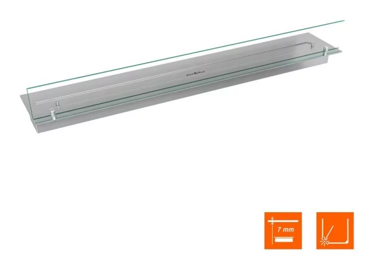 Топливный блок SteelHeat LINE GLASS 1100