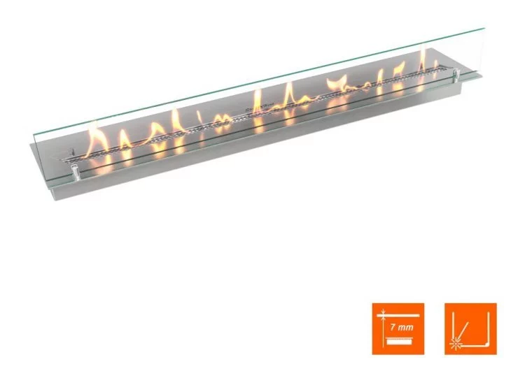 Топливный блок SteelHeat LINE GLASS 1000