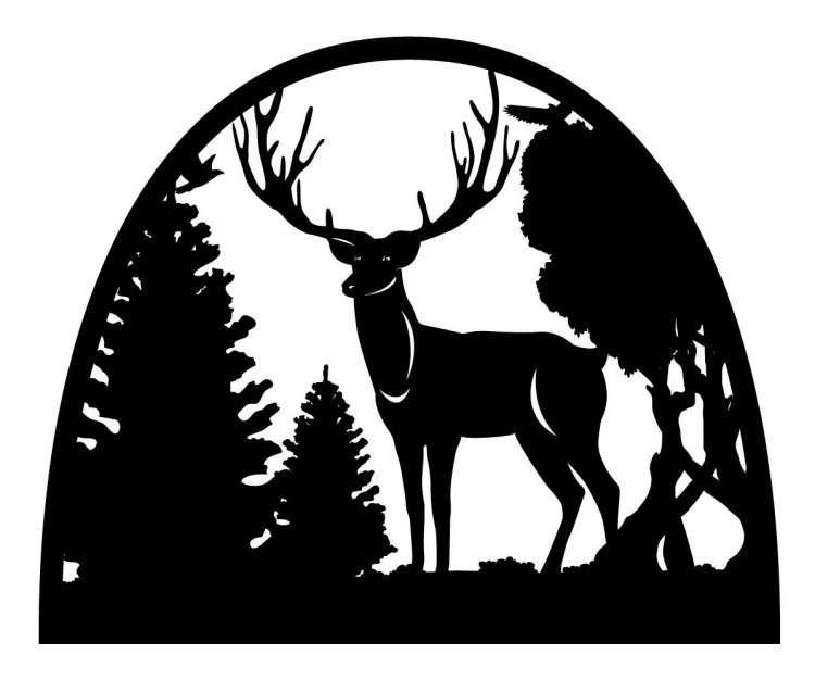 Дровница Silver Smith DEER