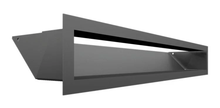Решетка вентиляционная Luft SF 9х60 графит