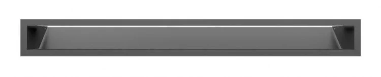 Решетка вентиляционная Luft SF 9х80 графит