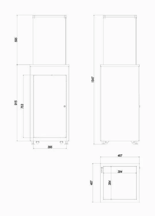 Газовый нагреватель Kratki PATIO M/CZ (черное стекло)