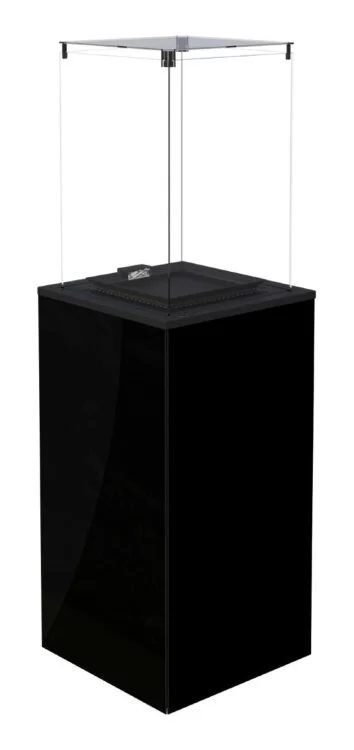 Газовый нагреватель Kratki PATIO M/CZ (черное стекло)