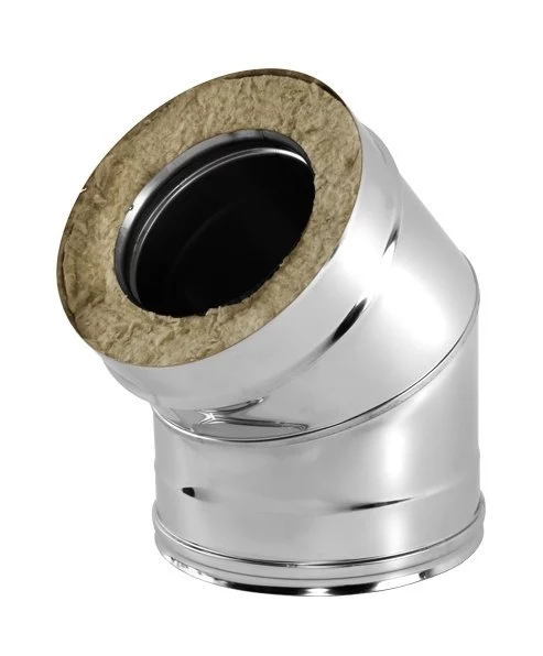 Отвод 45° D300/400, AISI 321/304 (Вулкан)