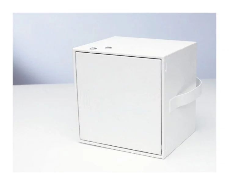 Ручка шибера квадратная с крышкой D1 79х79 мм CB-tec