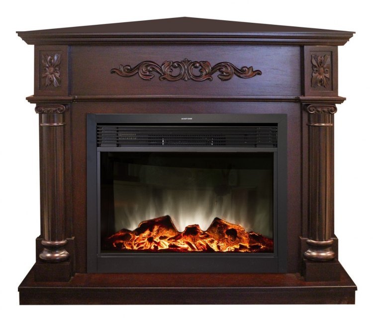 Электрокамин RealFlame Silvia Corner 26 AO c Moonblaze LUX S BL