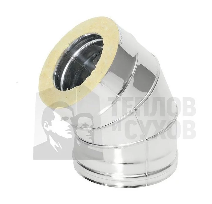 Отвод ОТ-Р 45* 316, 0,8/304, 0,5 d 250/350 с хомутом
