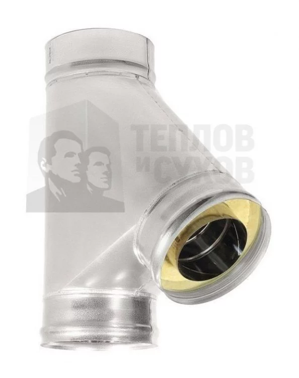 Тройник Термо 45* ТРТ-Р 430-0.5/Оц. D130/190