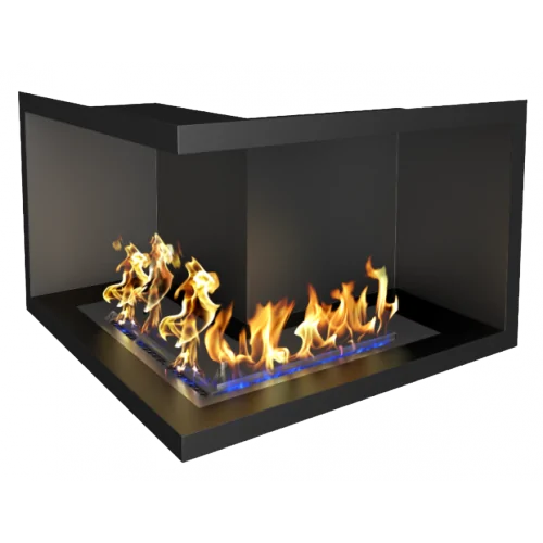 Биокамин ZeFire Standart для угловой стены 700