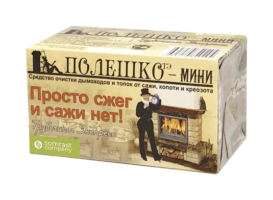 Средство для чистки дымохода Полешко ТЭ-Мини