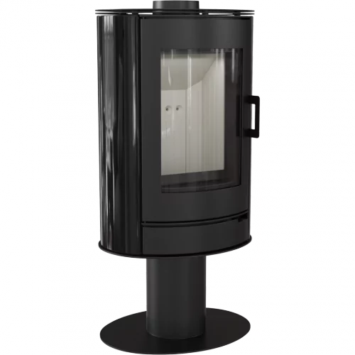 Печь-камин Kratki Koza AB S/N/O Kafel Czarny