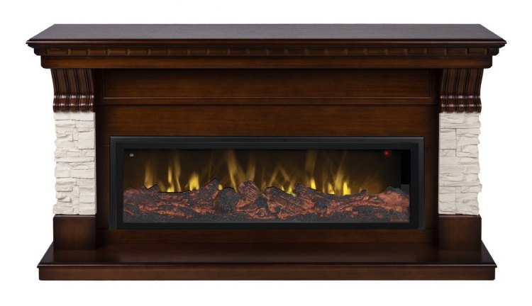 Электрокамин Michigan 42 AO с очагом Beverly 1000