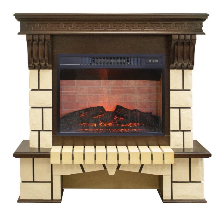 Электрокамин RealFlame Stone 24 AO c Irvine 24