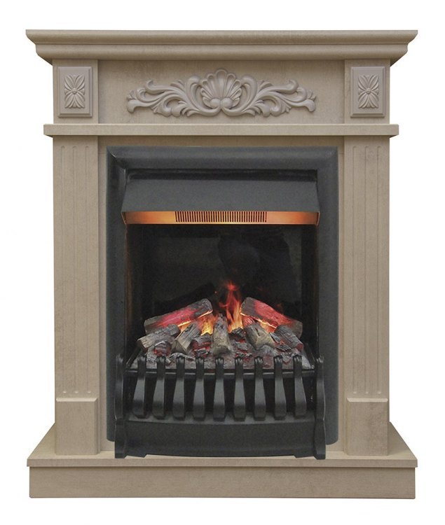 Электрокамин RealFlame Adelaida WT с Oregan 3D